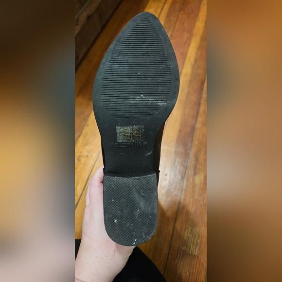 Black Vegan Leather Boot - Picture 9 of 11